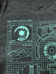 Bella + Canvas Unisex T Shirt Small Jersey Tee Shirt Blade Runner Gray