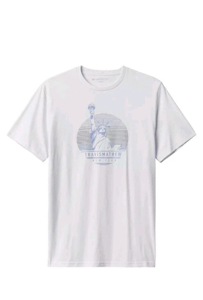 Travis Mathew Street Light t-shirt With Defect Sz Large