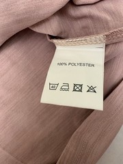 COOFANDY Men’s Henley Summer SS T-Shirt in Pink/Dusty Rose Size L *New w/ Tags*