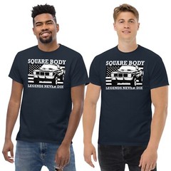 Square Body Shirt Square Body Shirt, T-Shirt American Flag, TShirt
