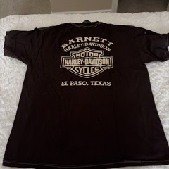 Harley-Davidson T-Shirt 105th Anniversary Men’s Large Barnett EL Paso, thx NWT