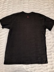 Vintage Air Jordan Black Red Graphic T-Shirt Size XL