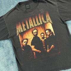 Vintage 1998 Metallica Summer North America Tour Band T-Shirt Black Size L