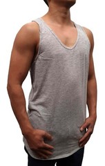 MENS SINGLET MUSCLE TANK TOP CURVE HEM BODYBUILDING GYM LIFTING CASUAL PLAIN