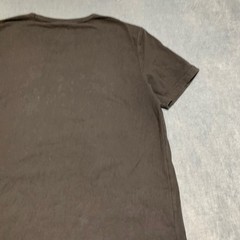 American Eagle Outfitters T Shirt Mens Medium Black “AE77” Graphics Round Neck