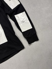 Hood By Air HBA Archive Vinyl Panel Long Sleeve Shirt Black L