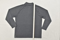 Under Armour Heatgear 1/4 Zip Pullover Shirt Men’s L Gray Loose Fit Long Sleeve
