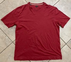 Left Coast Tee Shirt Men’s XL Red Heathered