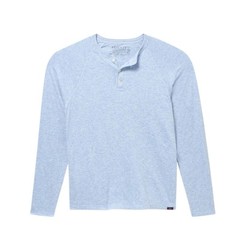 Faherty Men’s Newport Cloud Henley L/S T-Shirt Retail: $98 (NWT)