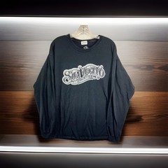 Suavecito Pomade Long Sleeve T Shirt Mens XL Skull Graphic Slick Greaser Black