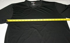 Reebok Performance, Lightweight Men’s T-Shirt, Large, Black, Poly/Spandex Blend