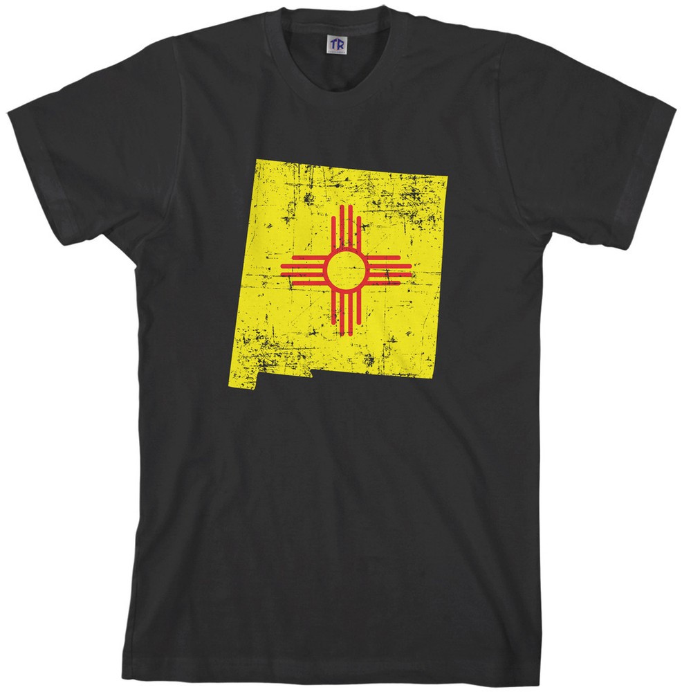 Threadrock Men’s New Mexico State Flag T-Shirt Albuquerque