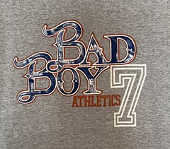 Bad Boy Athletics Vintage Heather Gray T-Shirt Men’s Size XL Made in USA