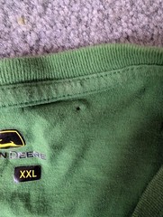 John Deere Men’s XXL T‑Shirt Green Graphic Tee Farm Tractor Logo