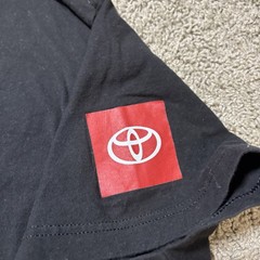 Smooge Racing Toyota Gazoo North America Black Double Sided Graphic T-Shirt XL