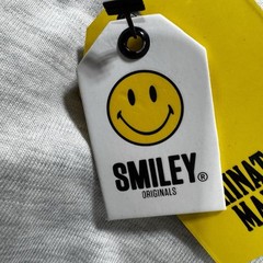Chinatown Market Studios Smiley T-Shirt Men 2XL Streetwear AOP Graphic Gray NWT