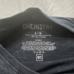 ChemistryChevy L/G Black Cotton Graphic Racing Team Tshirt