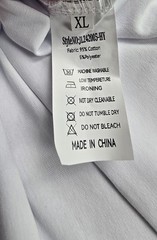 Songling New Trend Mens Pullover Shirt XL White Blue NWT
