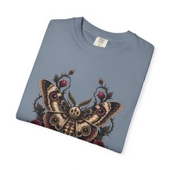 Gothic Moth Oracle Tattoo T-Shirt Graphic