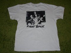 DISCHARGE Fight Back T-SHIRT L GBH Exploited Chaos UK Poison Idea Misfits KBD