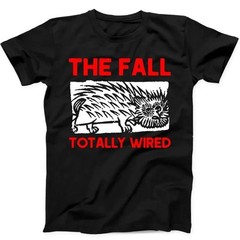The Fall Totally Wired T-Shirt Black Post Punk Band Graphic Unisex Tee – T842