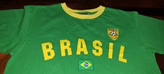 Brasil Men T-shirt By FITH Sun Heart & Soulļ, Slim Fit, Green & Yellow, Large