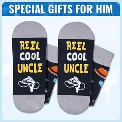 Uncle Gifts from Niece Nephew – Favorite Uncle Gifts, Funny Socks for Men