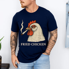 Fried Chicken Smoking Joint Funny T-Shirt