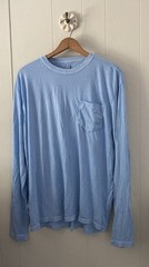 Johnnie-O Men’s Sz Large Brennan 2.0 Long Sleeve T-Shirt Malibu Blue Modal