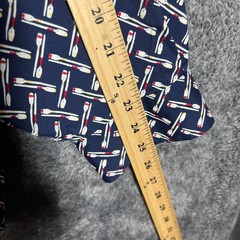 Ralph Lauren Shirt Mens 2XB Dark Blue Performance Oar Paddle Print Preppy Button