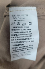 NWT~COOFANDY Men’s T Shirt Short Sleeve Crew Neck Tee Shirt LARGE 1-Pocket BEIGE