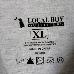 Local Boy Outfitters Shirt Mens XL Green Camo Long Sleeve Bamboo Blend Pocket