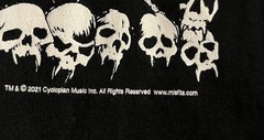 Misfits I Want Your Skulls Official Merchandise T-Shirt 2XL Uni Heavy Cotton