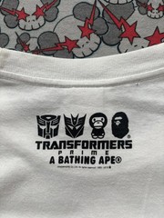 Bape 2013 X Transformers Singapore Store Camo Autobot Logo Tee SZ/ M