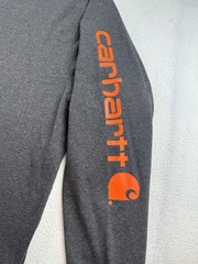 Carhartt Shirt Mens Size L Loose Fit Long Sleeves Pullover T-Shirt TK0231-M