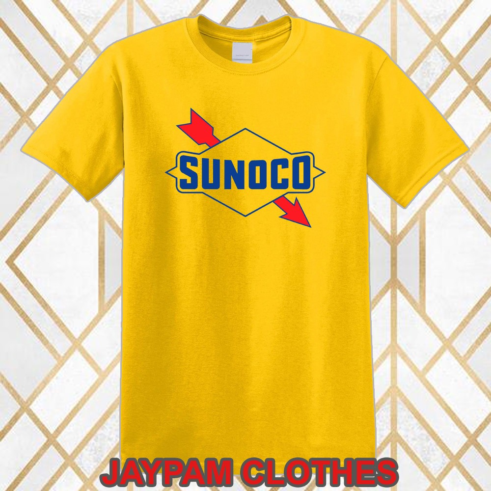 Sunoco Oil Racing Car Team Men’s Yellow Size S – 5XL