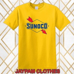 Sunoco Oil Racing Car Team Men’s Yellow Size S – 5XL