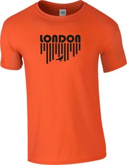 London T-Shirt – Pigeon, Various Colours, Retro Souvenir, S-XXL
