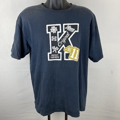 KREW Blue Skateboarding Short Sleeve T-Shirt Men’s XL