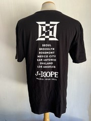 J-HOPE (2025) Official BTS “Hope on Stage” K-Pop Tour Dates T-Shirt Size XL
