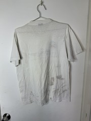 Vintage Shirt Adult L White Flat Water Rally Boat 1988 Graphic Single Stitch