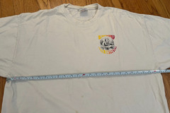 VTG 90s Anna Bananas Original NW Portland Coffee House Alice in Wonderland 2XL