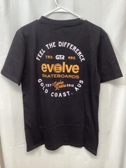 EVOLVE Skateboards Black Medium Cotton T Shirts T 17