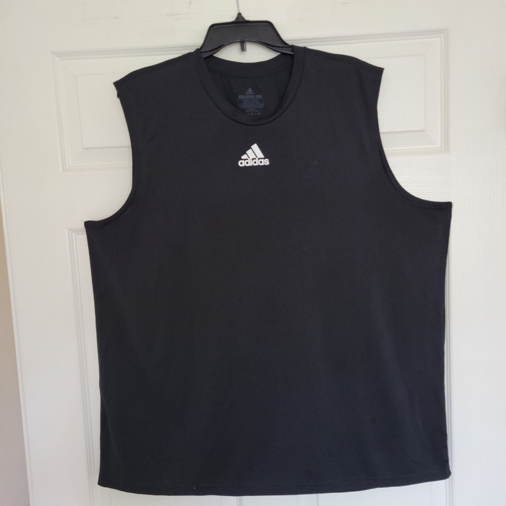 Adidas Aeroready Creator Black Workout Sleeveless Tank-Top Size 2XL/2TG