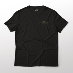 DD M4a1 MK18 CQBR Gun Art Chest Graphic T-Shirt