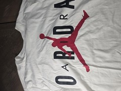 Nike Air Jordan Jump Man Logo White Men’s T-shirt Size XL DV1445-100