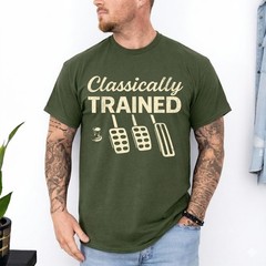 Classically Trained with Dimmer Manual Car Pedals Driving T-Shirt