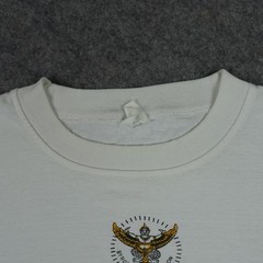 VINTAGE Singha Lager Beer Shirt Mens XL White Thailand Beer Brewery Graphic Tee