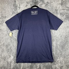 Russell Athletic Shirt Mens XL Blue Auburn University Graphic Tee Cotton