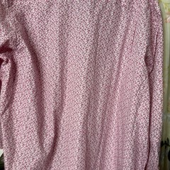 Stacy Adams Shirt XXL , White W Pink Flowers, White Collar,18 1/2 (34/35) ,pics